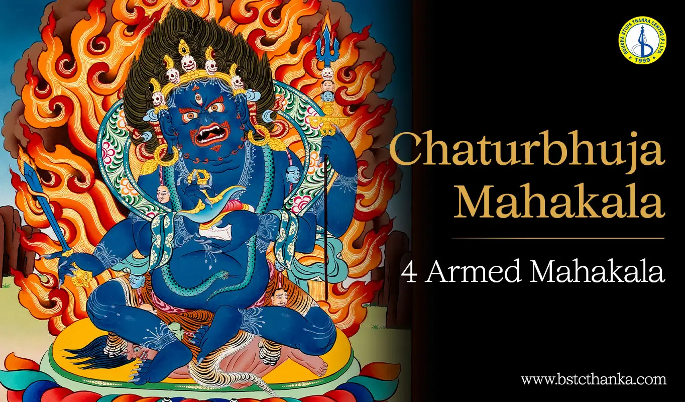 Chaturbhuja Mahakala - 4 Armed Mahakala